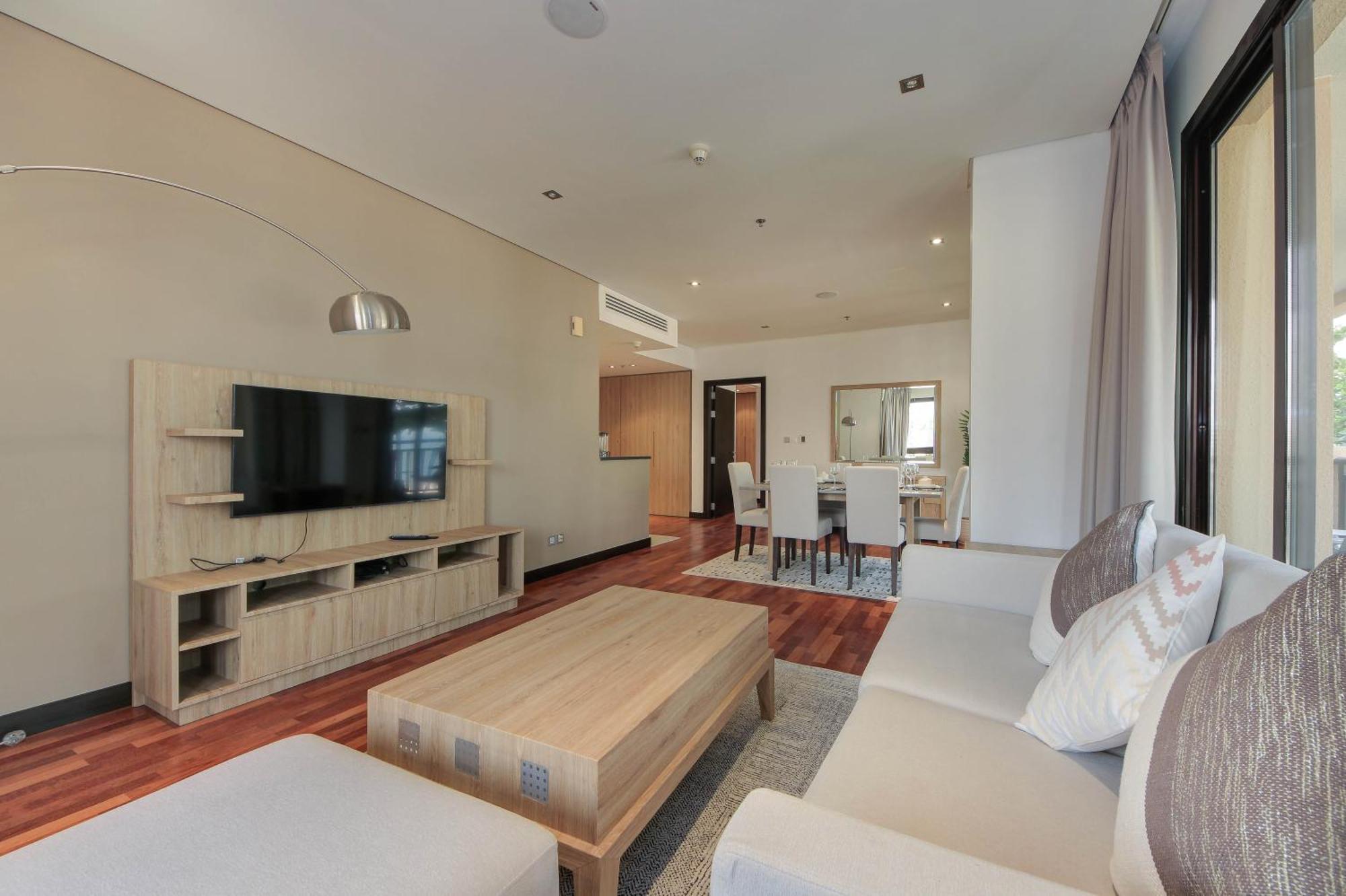 Luxe Getaways Royal Amwaj Palm Jumeirah Resort Apartment Holiday Home Dubai Exteriör bild