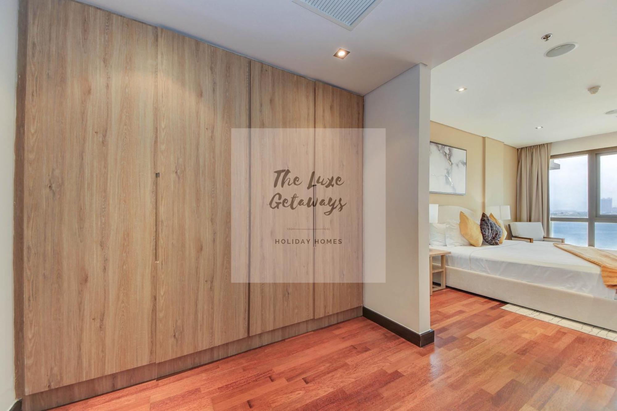 Luxe Getaways Royal Amwaj Palm Jumeirah Resort Apartment Holiday Home Dubai Exteriör bild