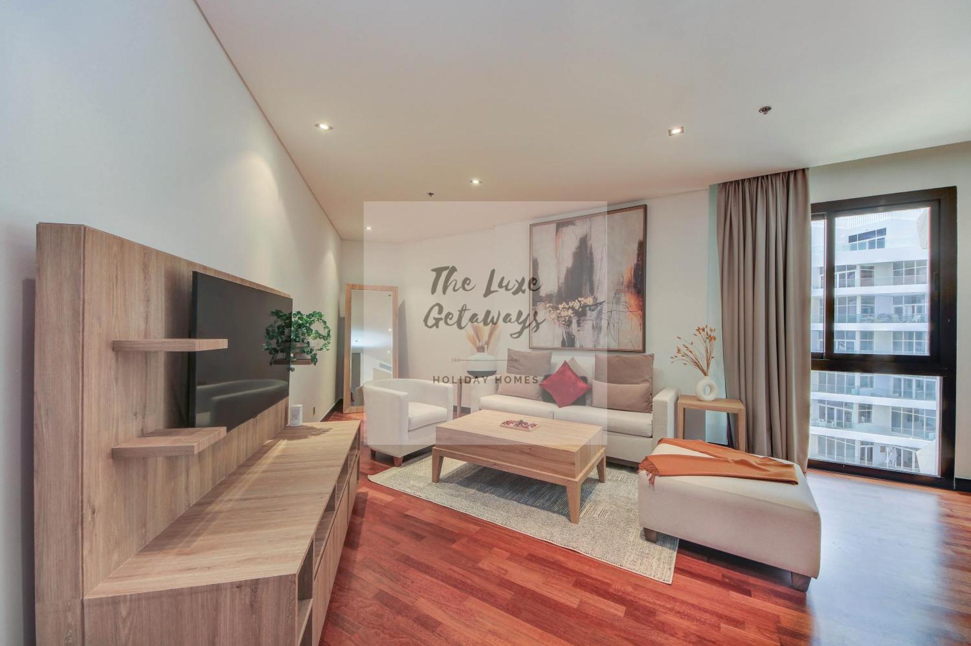 Luxe Getaways Royal Amwaj Palm Jumeirah Resort Apartment Holiday Home Dubai Exteriör bild